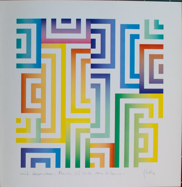 Jakob Bill - Konkrete Komposition - 2011 - Offsetdruck