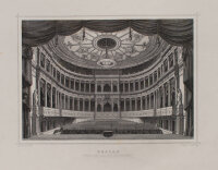 Johann Poppel - Dessau. Innere Ansicht des Hoftheaters -...