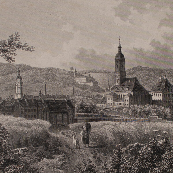 J. Umbach - Gera - undatiert - Stahlstich