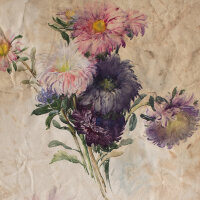 Hans Pretzsch - Astern - 1906 - Aquarell auf...