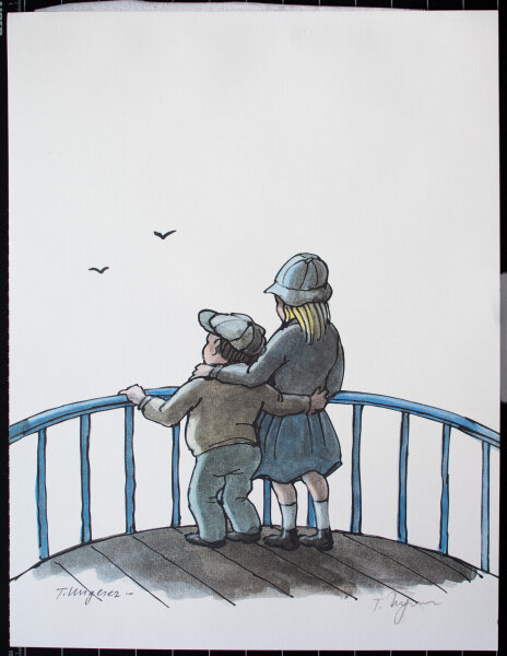 Tomi Ungerer - La passerelle dAzur - o. J. - Offsetlithografie