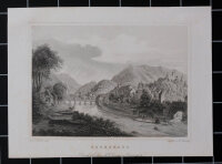 W. Knocke - Alte Ansicht von Germsbach - o.J. - Stahlstich