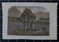 unbekannt - Porte De Rastadt (Rastatt) - 1877 - Holzstich...