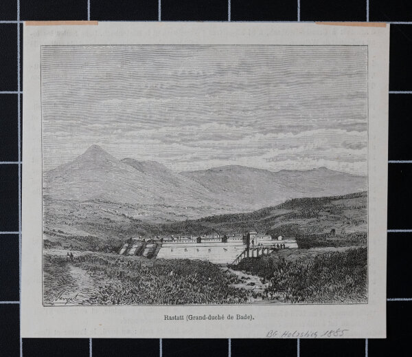 unbekannt - Rastatt (Grand-duché de Bade) - 1885 - Stahlstich