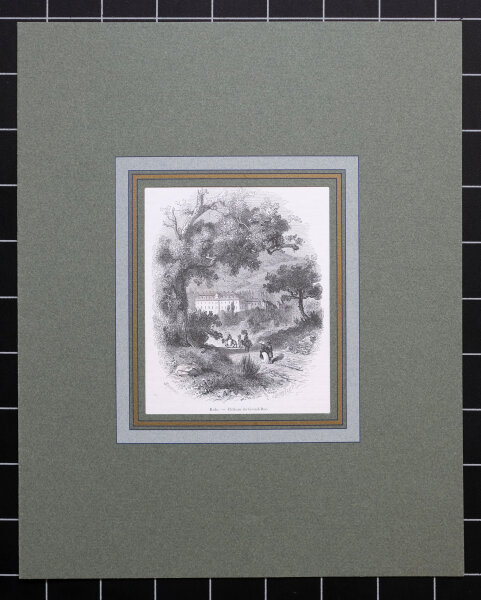 unbekannt - Chateau du Grand-Duc - o.J. - Holzstich