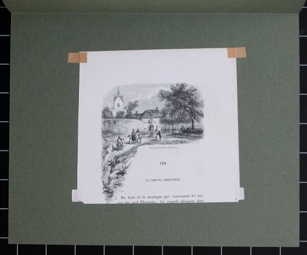 unbekannt - Schloss Eberstein - o.J. - Holzstich