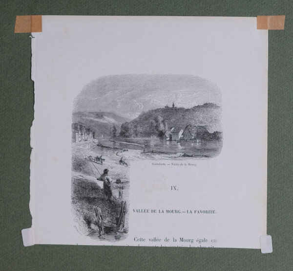 unbekannt - Gernsbach im Murgtal - o.J. - Holzstich