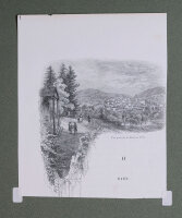 unbekannt - Ansicht Baden 1799 - o.J. - Holzstich