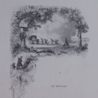 unbekannt - Le Dèpart - o.J. - Holzstich