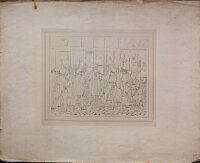 Unbekannt - Historische Szene - undatiert - Radierung