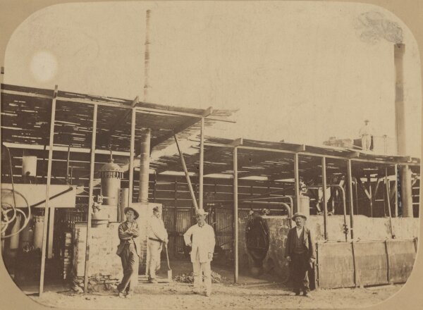 Unbekannt - Fabrik in Iquique - undatiert - Fotografie