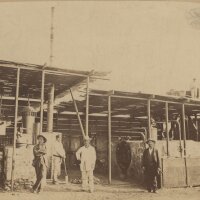 Unbekannt - Fabrik in Iquique - undatiert - Fotografie