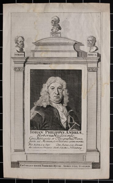 unbekannt - Johann Philipp Andreae - undatiert - Kupferstich auf Büttenpapier