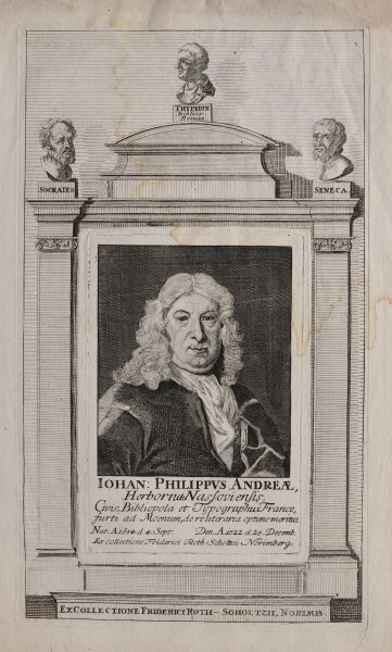 unbekannt - Johann Philipp Andreae - undatiert - Kupferstich auf Büttenpapier