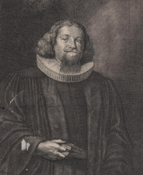 Bartholomäus Kilian - Bildnis Christoph Pfautz d. Ä. - undatiert - Kupferstich auf Büttenpapier