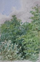 unbekannt - Landschaft - ohne Jahr - Aquarell auf Büttenpapier