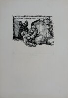 Peter Becker - Kinderbuchillustration Sterntafeln - undatiert - Tuschezeichnung