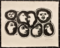 Wilhelm Schläger - ohne Titel - o.J. - Lithografie
