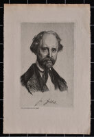 Leo Kayser - Bildnis Friedrich Hebbel - undatiert -...