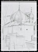 Sonja Wüsten - Kirche in Mesto Železná Ruda -...