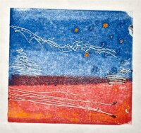 unbekannt - Kopositionen - 4 Blätter - 1998 - Farblinolschnitt