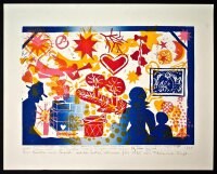 Inge Karsch et. al. - Weihnachtsgrafik - 1984 - Siebdruck