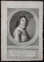 Jacobus Houbraken - Bildnis Jean Appelman,...