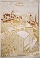 A. Steinert - Schdoddoi Alessondrijo - undatiert - Farbholzschnitt