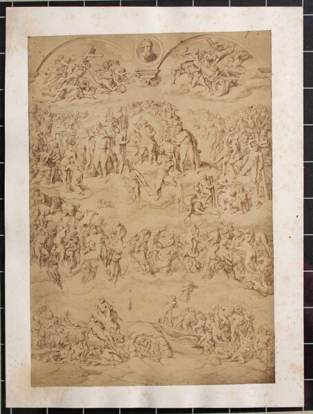 unbekannt - Das Jüngste Gericht, Sixtinische Kapelle Rom - o.J. - Fotografie