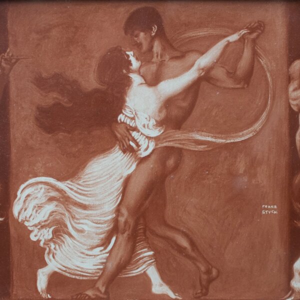 Franz von Stuck nach - Der Tanz - um 1900 - Heliogravüre