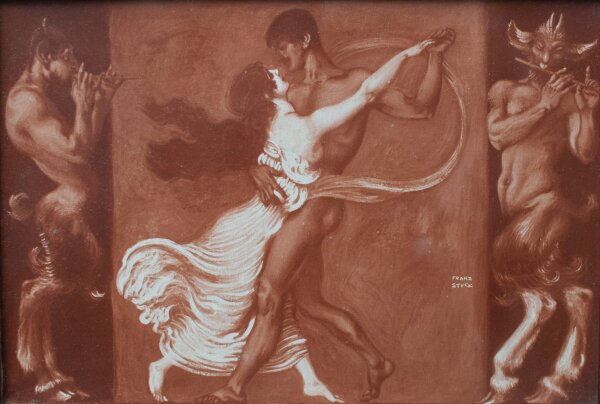 Franz von Stuck nach - Der Tanz - um 1900 - Heliogravüre
