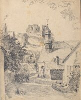 Wilhelm Danz - Gutenb,uerg, Alte Ansicht - 1920 -...