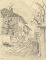 Wilhelm Danz - Schönachhof?, Stubai - 1942 -...