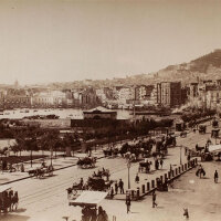 Giacomo Brogi - Napoli, Villa del Popolo e Strada nuova -...