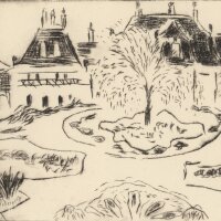 Marlies Lilge - Pillnitz - 1979 - Radierung