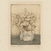 unbekannt - Kleiner Strauß - 1978 - Farbradierung