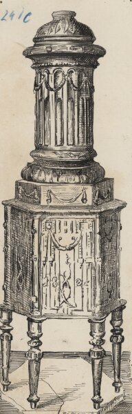 P. X. Eberle - Ofen - 1905 - Federzeichnung