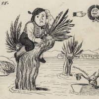 unbekannt - Wie Montavoner Johannesfeuer...