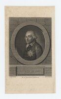 unbekannt nach Anton Graff - Bildnis Friedrich II. König von Preußen - undatiert - Stahlstich