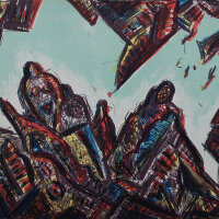 Adam - ohne Titel - 1981 - Farblithografie