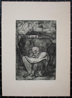 A. R. Popoff - ohne Titel - 1973 - Radierung