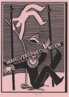 Roland R. Berger - Satirische Neujahrskarte - 2008 -...