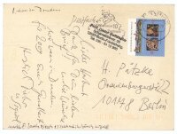 Dieter Goltzsche - Figuren (Postkarte) - 2008 - Zinkographie