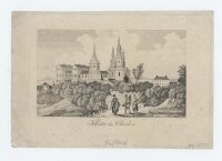 A. Winkler - Kloster bei Charkow - um 1830 - Kupferstich