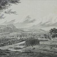 A. Keller - Ortsansicht Solothurn, Schweiz - undatiert -...