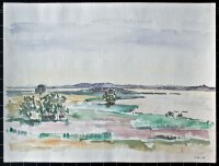 Sonja Wüsten - Balm, Usedom - 1991 - Aquarell