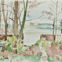 Sonja Wüsten - Teupitzer See - undatiert - Aquarell