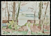 Sonja Wüsten - Teupitzer See - undatiert - Aquarell