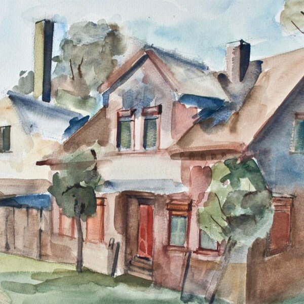 Sonja Wüsten - Zühlsdorf - 1978 - Aquarell