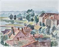 Sonja Wüsten - Havelberg - 2002 - Aquarell